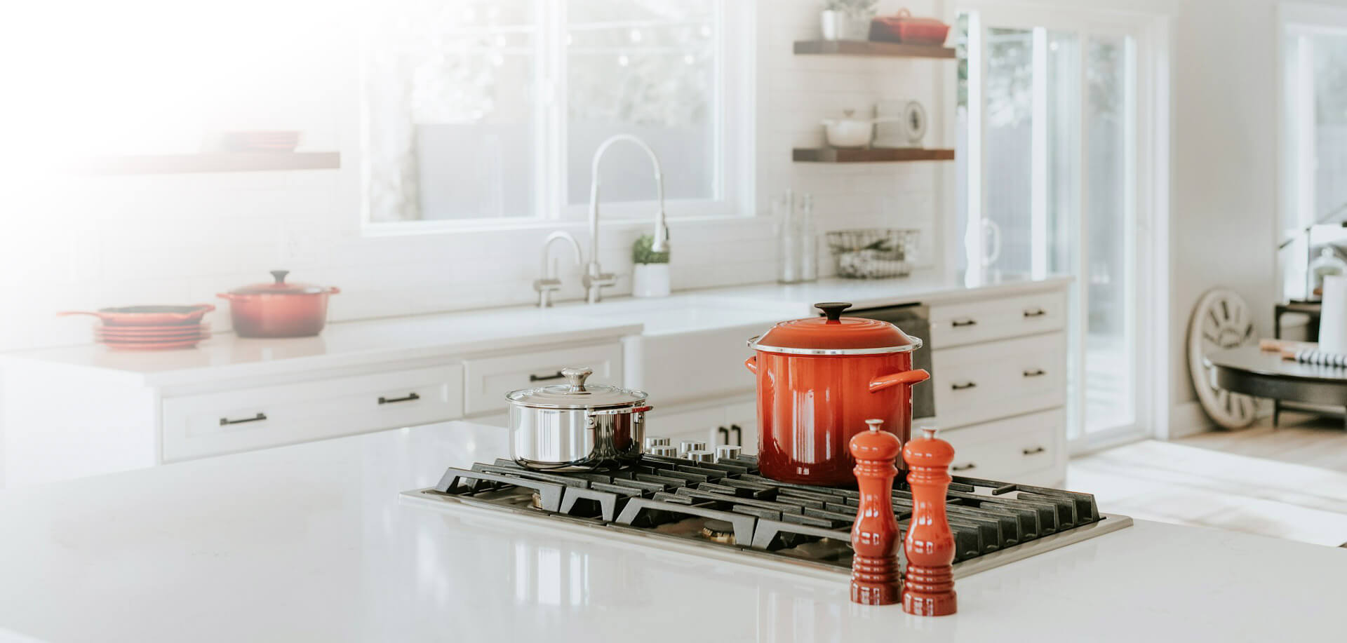 Traditional Or Transitional White Kitchen Kitchen Remodel by GP Homes and Repairs project photo