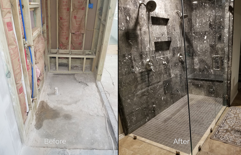 Bathroom Remodeling in Frisco, Texas (7242)